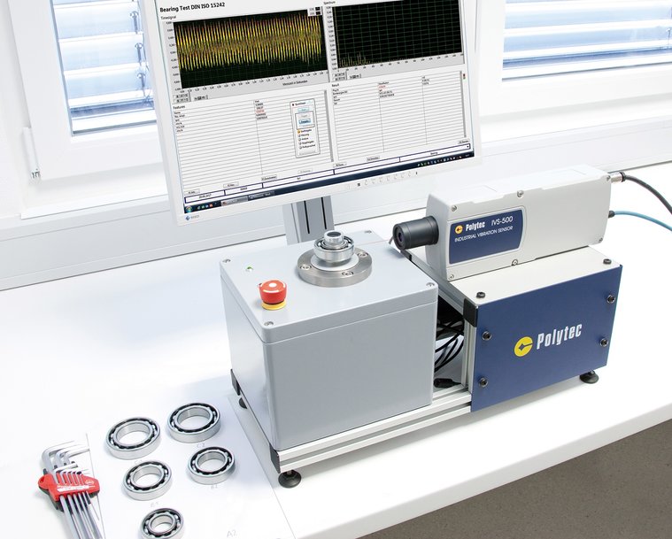 Efficient Quality Control by Using Optical Vibration Measurement